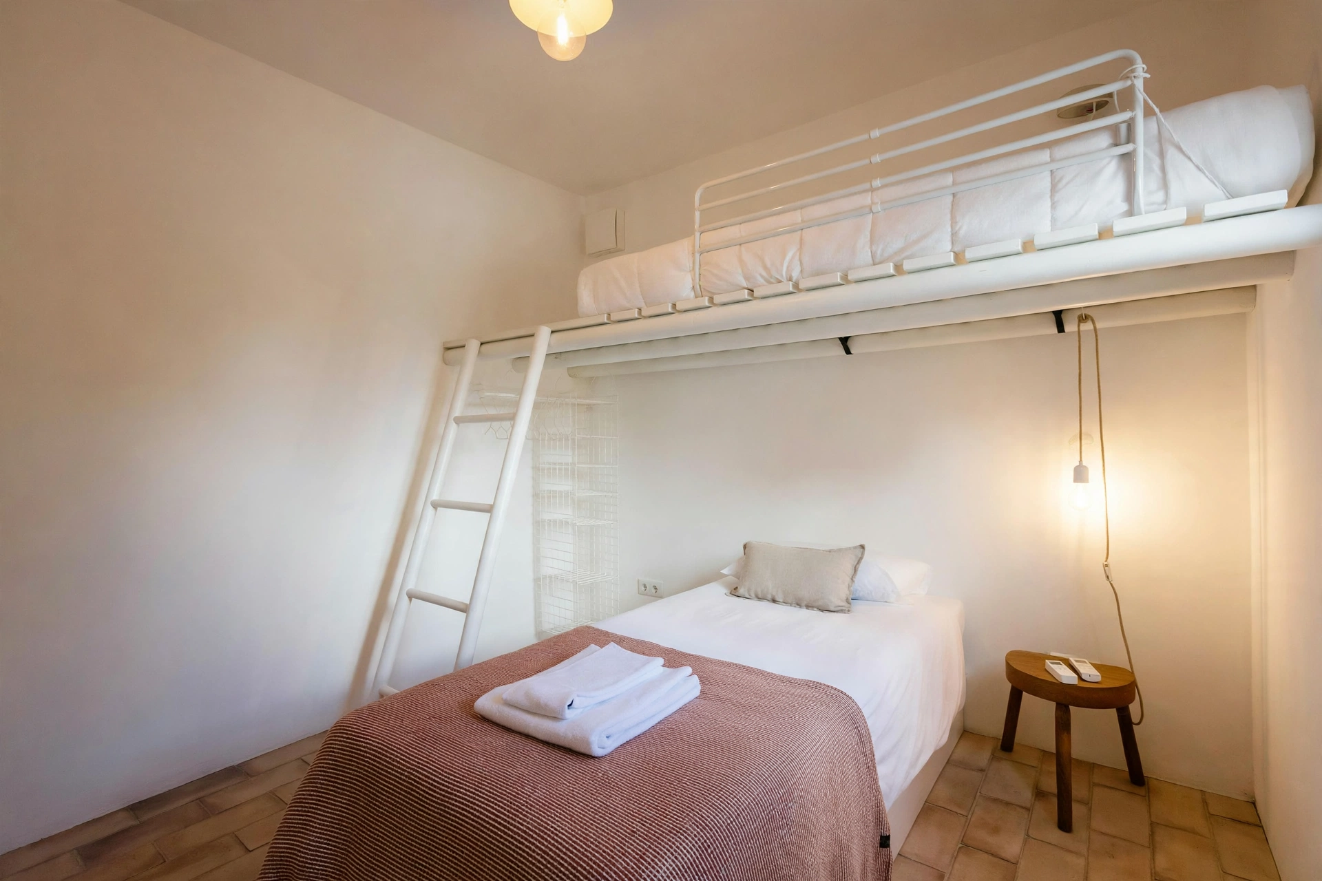 Quarto 2 da casa MonteZinho, com beliche